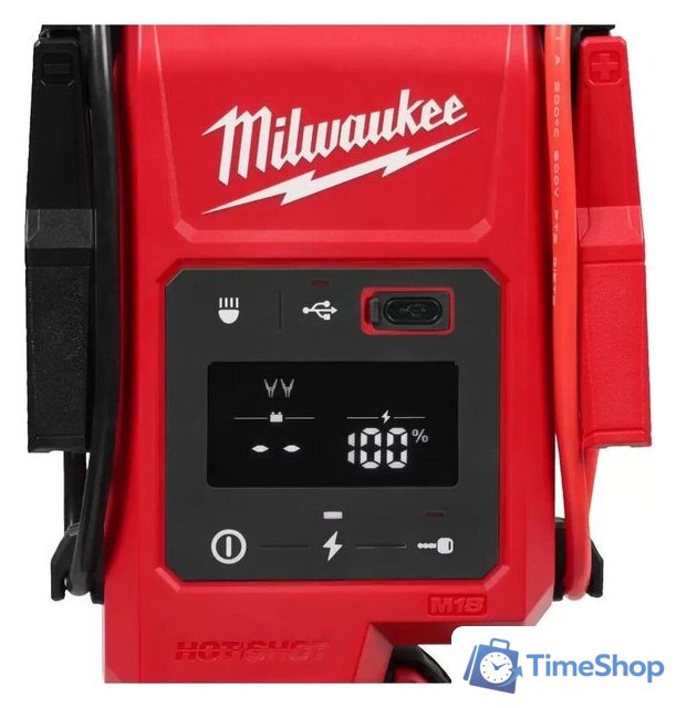 Пусковое устройство Milwaukee Jump Starter M18 JS2000-0 4933498026 (без АКБ) - Изображение №8 — Интернет-магазин Time-Shop