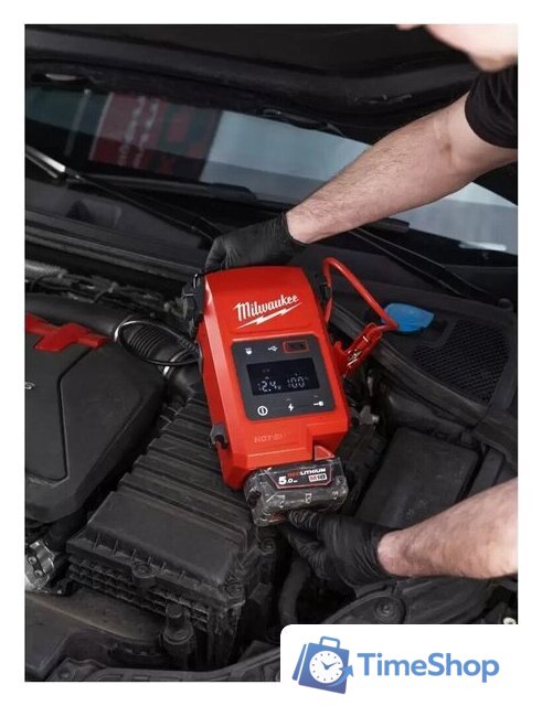 Пусковое устройство Milwaukee Jump Starter M18 JS2000-0 4933498026 (без АКБ) - Изображение №16 — Интернет-магазин Time-Shop