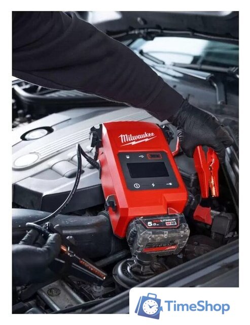 Пусковое устройство Milwaukee Jump Starter M18 JS2000-0 4933498026 (без АКБ) - Изображение №9 — Интернет-магазин Time-Shop