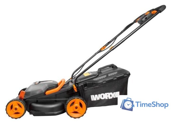 Газонокосилка Worx WG779E (с 2-мя АКБ) - Изображение №2 — Интернет-магазин Time-Shop