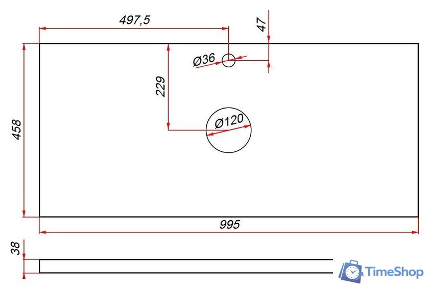  ЗОВ Тумба под умывальник Дион 100 D100LWP0M9003MKV5-HPL38T (туя/белый матовый) - Изображение №5 — Интернет-магазин Time-Shop