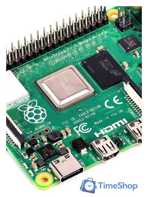 Одноплатный компьютер Raspberry Pi 4 Model B 1GB - Изображение №4 — Интернет-магазин Time-Shop