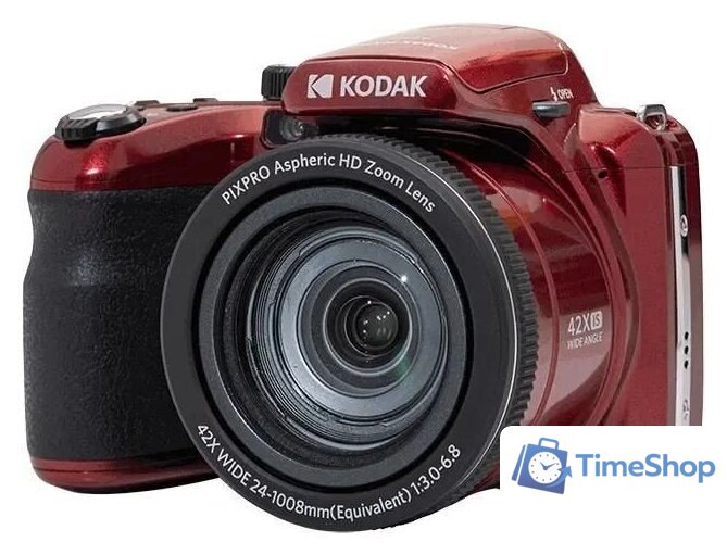 Фотоаппарат Kodak Pixpro AZ425 (красный) - Изображение №4 — Интернет-магазин Time-Shop