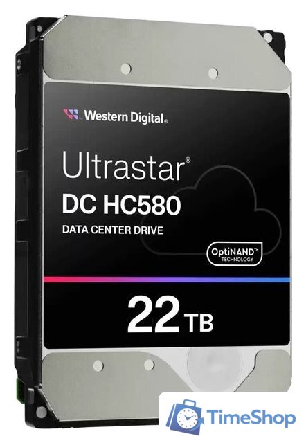 Жесткий диск WD Ultrastar DC HC580 22TB WUH722422ALE604 - Изображение №2 — Интернет-магазин Time-Shop