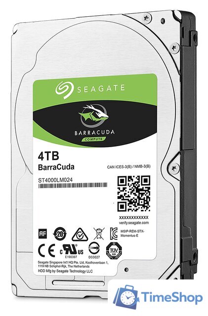 Жесткий диск Seagate Barracuda 4TB [ST4000LM024] - Изображение №3 — Интернет-магазин Time-Shop