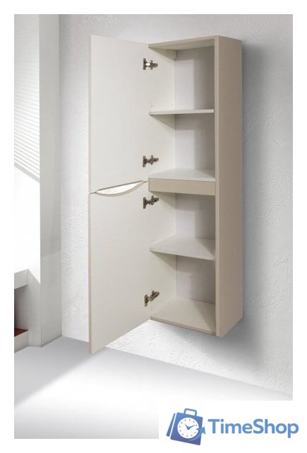  BelBagno Шкаф-пенал Fly-Marino-1500-2A-SC-BO-P-L (левый, bianco opaco) - Изображение №2 — Интернет-магазин Time-Shop