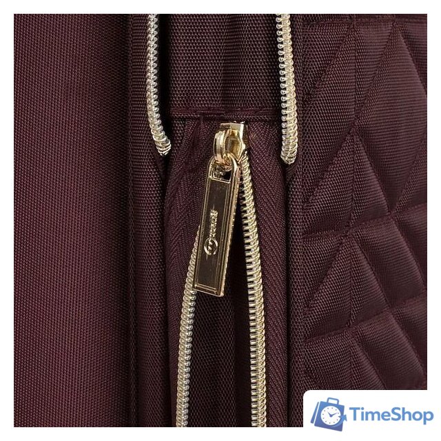 Чемодан-спиннер Grott 338-1731/3-24 (бордовый) - Изображение №8 — Интернет-магазин Time-Shop