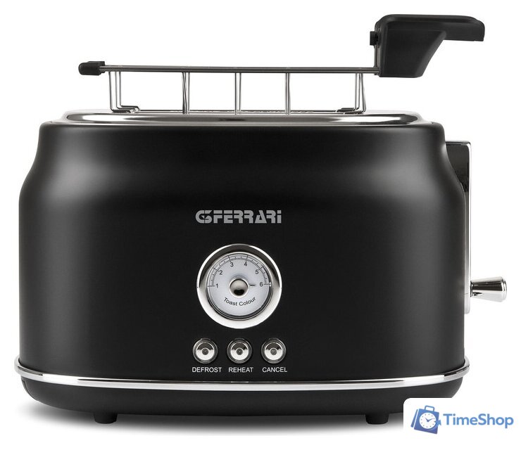 Тостер G3Ferrari G10134 (черный) - Изображение №2 — Интернет-магазин Time-Shop