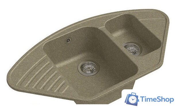Кухонная мойка GranFest QUARZ Z-14 (песочный) - Изображение №1 — Интернет-магазин Time-Shop