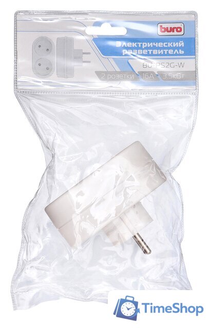 Разветвитель Buro BU-PS2G-W - Изображение №5 — Интернет-магазин Time-Shop