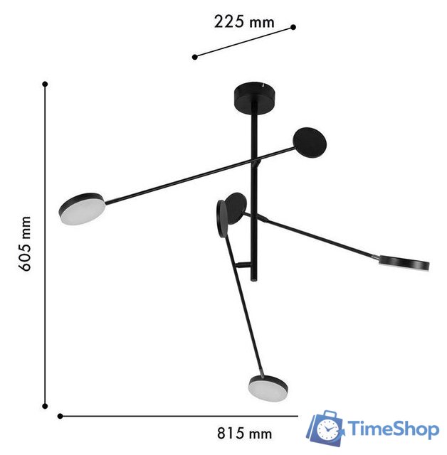 Подвесная люстра Favourite 4572-3C - Изображение №7 — Интернет-магазин Time-Shop
