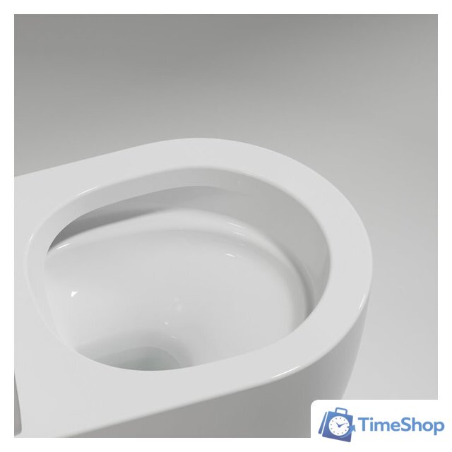 Унитаз подвесной Ceramica Nova Modena Rimless CN6063 (с сиденьем) - Изображение №8 — Интернет-магазин Time-Shop