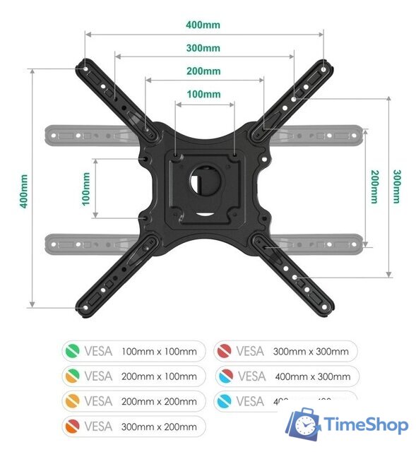 Кронштейн для телевизора Onkron M4 - Изображение №12 — Интернет-магазин Time-Shop