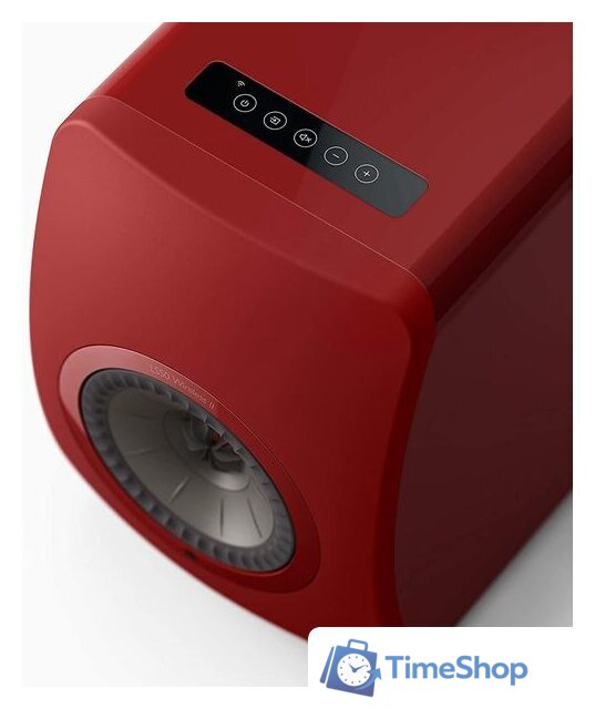 Полочная акустика KEF LS50 Wireless II (красный) - Изображение №3 — Интернет-магазин Time-Shop