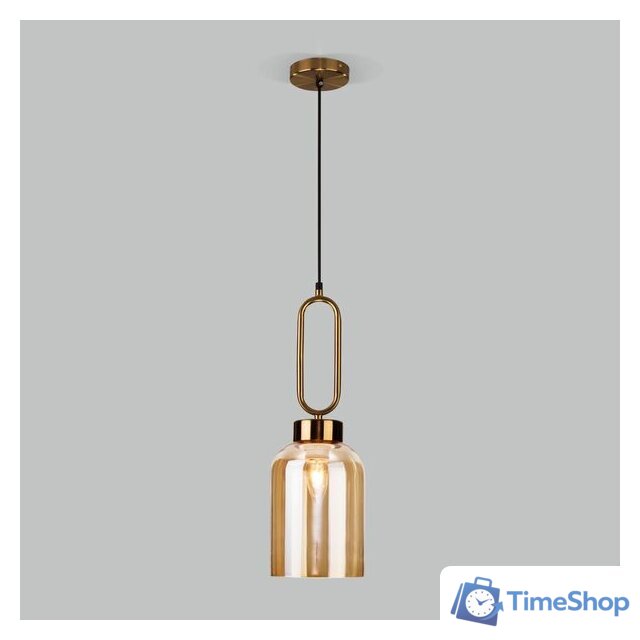 Подвесная люстра Евросвет Flou 50229/1 (янтарный) - Изображение №2 — Интернет-магазин Time-Shop