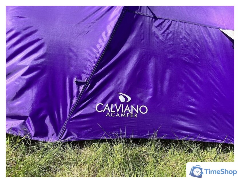 Треккинговая палатка Calviano Acamper Monsun 4 (фиолетовый) - Изображение №6 — Интернет-магазин Time-Shop