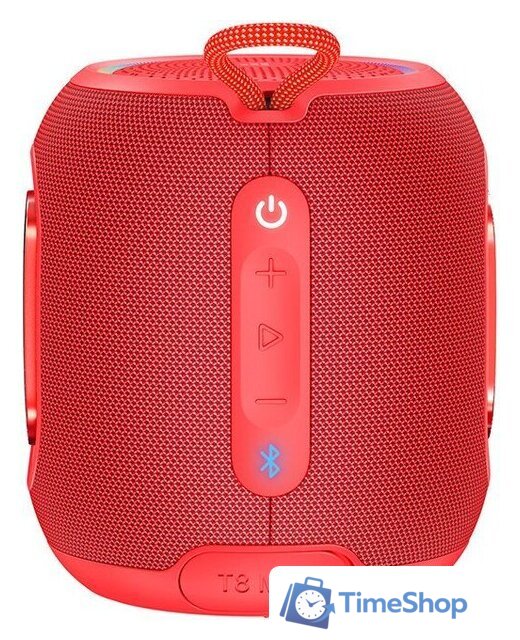 Беспроводная колонка Tronsmart T8 Mini (красный) - Изображение №3 — Интернет-магазин Time-Shop