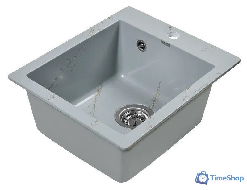 Кухонная мойка Wisent WA10-15 (с сифоном GER013) - Изображение №2 — Интернет-магазин Time-Shop