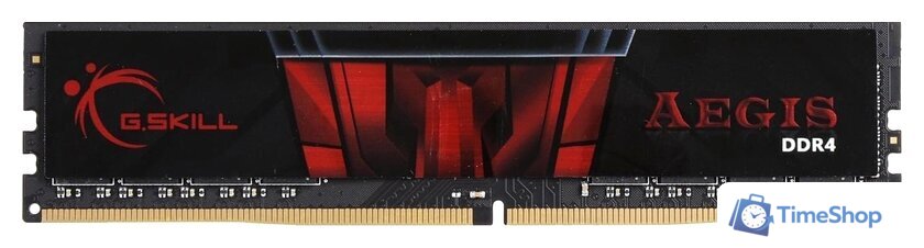 Оперативная память G.Skill Aegis 16GB DDR4 PC4-21300 F4-2666C19S-16GIS - Изображение №1 — Интернет-магазин Time-Shop