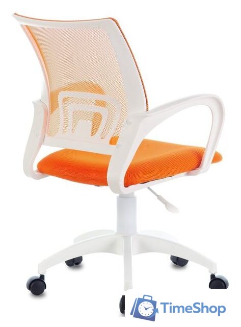 Офисное кресло Бюрократ CH-W695NLT (оранжевый) - Изображение №4 — Интернет-магазин Time-Shop