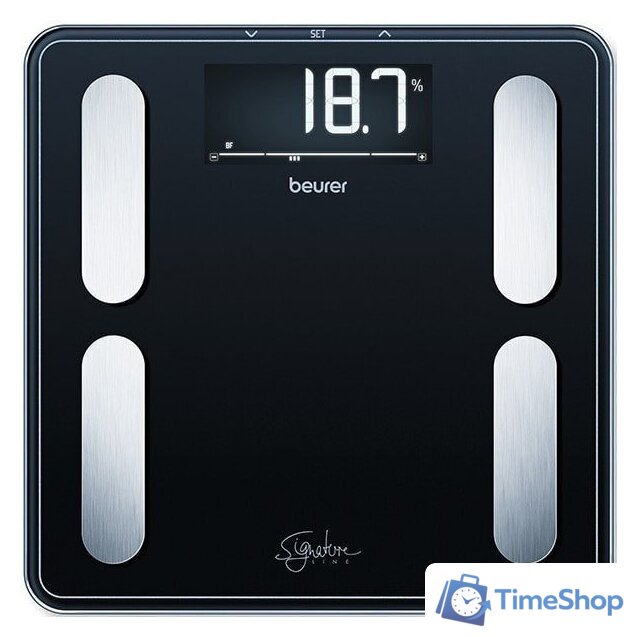 Напольные весы Beurer BF 400 SignatureLine (черный) - Изображение №3 — Интернет-магазин Time-Shop