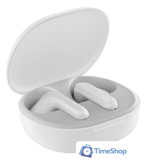 Наушники Xiaomi Redmi Buds 4 Lite M2231E1 (белый, международная версия) - Изображение №5 — Интернет-магазин Time-Shop