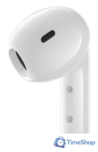 Наушники Xiaomi Redmi Buds 4 Lite M2231E1 (белый, международная версия) - Изображение №2 — Интернет-магазин Time-Shop