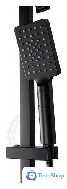 Душевая система  Filarete Waterfall FL2010 (черный матовый) - Изображение №7 — Интернет-магазин Time-Shop