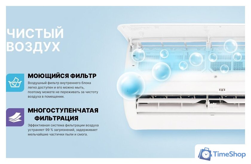 Кондиционер CENTEK CT-65S09 - Изображение №7 — Интернет-магазин Time-Shop