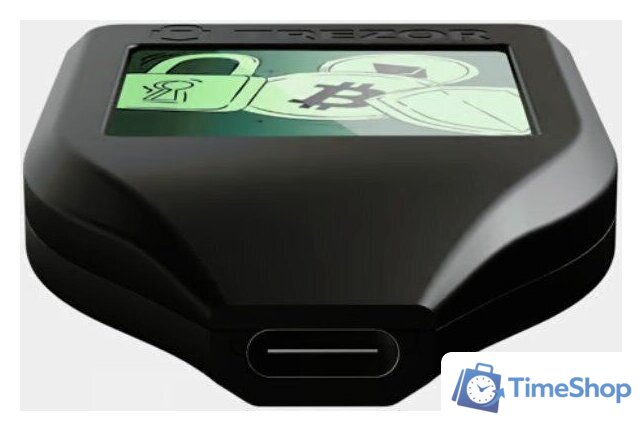 Аппаратный криптокошелек Trezor Model T (черный) - Изображение №3 — Интернет-магазин Time-Shop