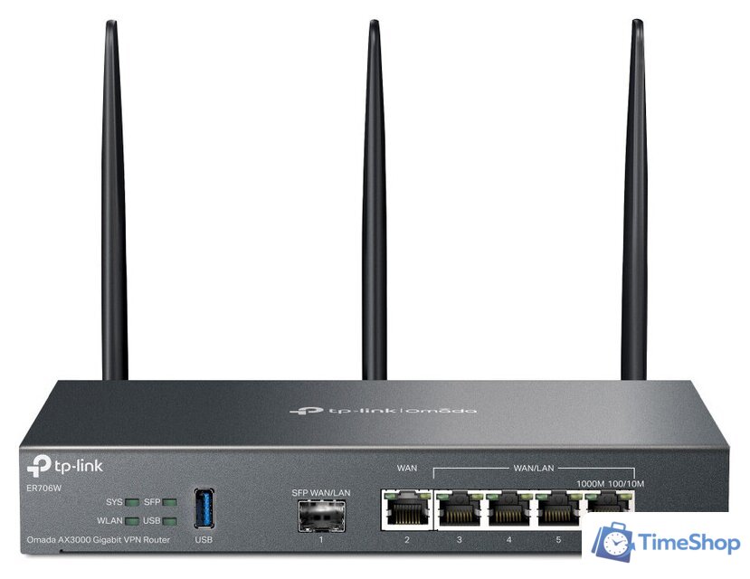 VPN-маршрутизатор TP-Link ER706W V1 - Изображение №1 — Интернет-магазин Time-Shop