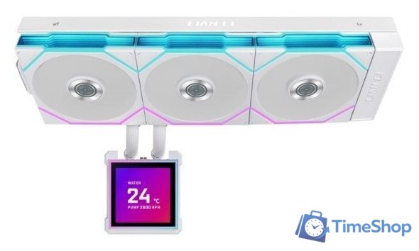 Система жидкостного охлаждения для процессора Lian Li HydroShift II LCD-S 360TL G89.GHS2LCDS36TW.R0 - Изображение №2 — Интернет-магазин Time-Shop