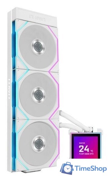 Система жидкостного охлаждения для процессора Lian Li HydroShift II LCD-S 360TL G89.GHS2LCDS36TW.R0 - Изображение №1 — Интернет-магазин Time-Shop