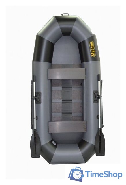 Гребная лодка Муссон Н-270 PC (серо-черный) - Изображение №1 — Интернет-магазин Time-Shop