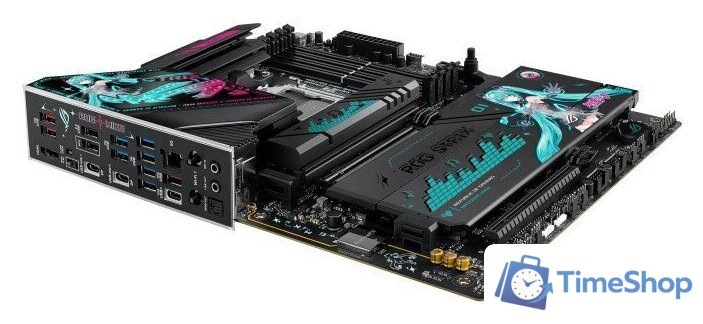 Материнская плата ASUS Rog Strix X870E-H Gaming WiFi7 Hatsune Miku Edition - Изображение №7 — Интернет-магазин Time-Shop