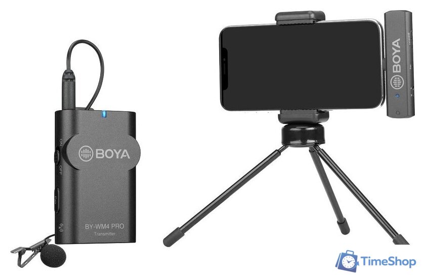 Радиосистема BOYA BY-WM4 PRO-K3 - Изображение №3 — Интернет-магазин Time-Shop