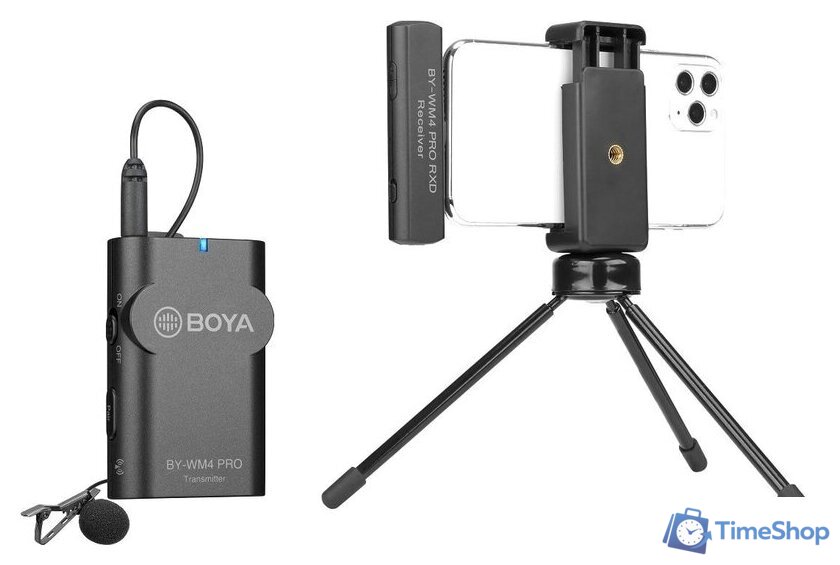 Радиосистема BOYA BY-WM4 PRO-K3 - Изображение №2 — Интернет-магазин Time-Shop