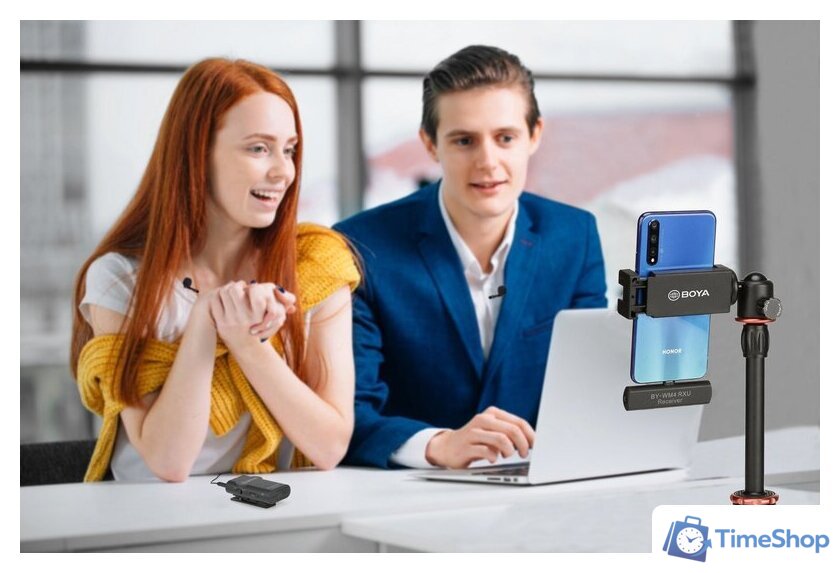 Радиосистема BOYA BY-WM4 PRO-K3 - Изображение №10 — Интернет-магазин Time-Shop