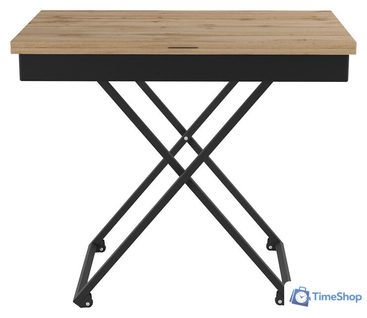 Стол-трансформер Калифорния мебель Андрэ Loft (дуб вотан) - Изображение №1 — Интернет-магазин Time-Shop
