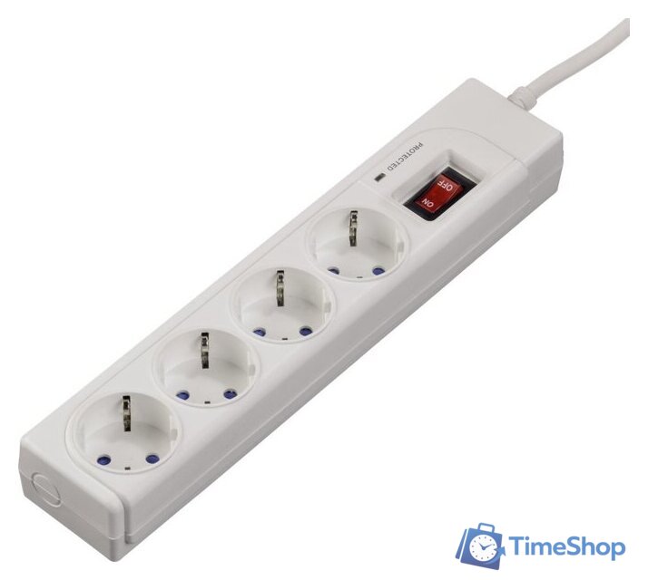 Сетевой фильтр Hama 00121939 - Изображение №1 — Интернет-магазин Time-Shop