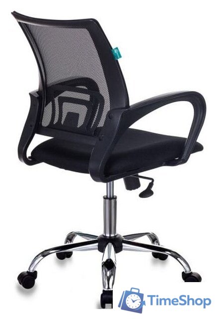 Офисное кресло Бюрократ CH-695N/SL/BLACK (черный) - Изображение №4 — Интернет-магазин Time-Shop