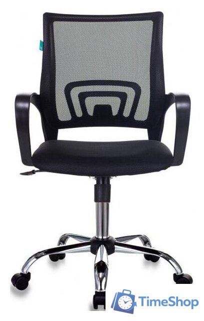 Офисное кресло Бюрократ CH-695N/SL/BLACK (черный) - Изображение №2 — Интернет-магазин Time-Shop