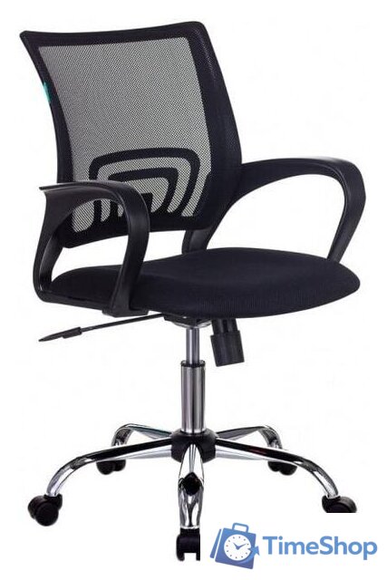 Офисное кресло Бюрократ CH-695N/SL/BLACK (черный) - Изображение №1 — Интернет-магазин Time-Shop