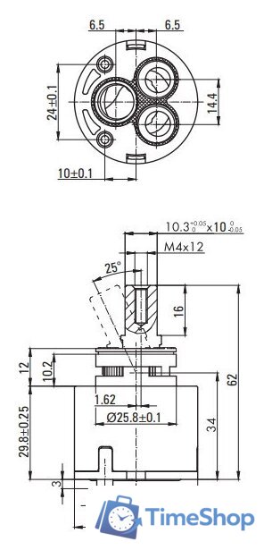 Смеситель Deante Aster Bianco BCA A73M - Изображение №10 — Интернет-магазин Time-Shop