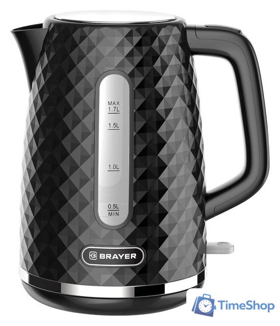 Электрический чайник Brayer BR6104BK - Изображение №1 — Интернет-магазин Time-Shop