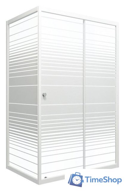 Душевой уголок Triton Фьюжн 100x80 А Полосы - Изображение №2 — Интернет-магазин Time-Shop