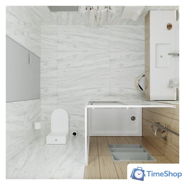 Душевой уголок Triton Фьюжн 100x80 А Полосы - Изображение №8 — Интернет-магазин Time-Shop