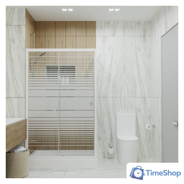 Душевой уголок Triton Фьюжн 100x80 А Полосы - Изображение №6 — Интернет-магазин Time-Shop