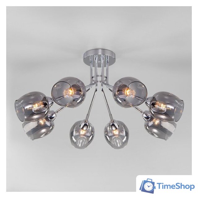 Люстра средней высоты Евросвет Marci 30164/8 (Хром) - Изображение №1 — Интернет-магазин Time-Shop