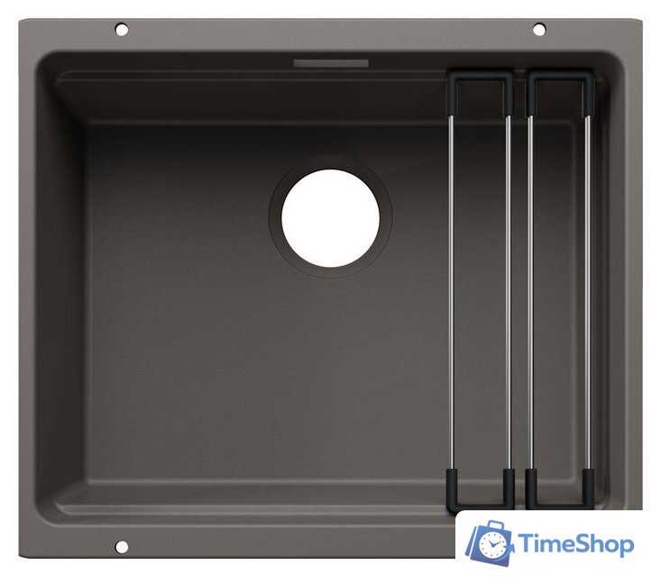 Кухонная мойка Blanco Etagon 500-U Colour 527755 (вулканический серый) - Изображение №1 — Интернет-магазин Time-Shop
